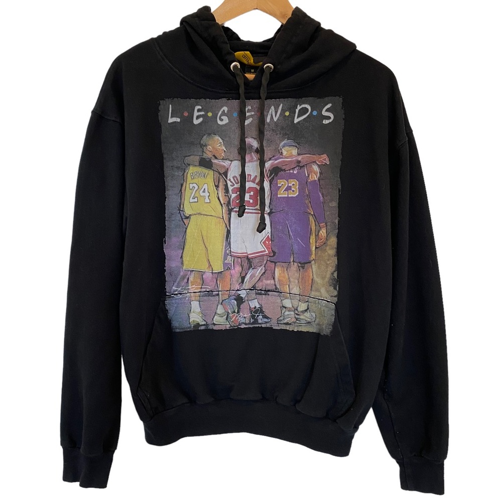 Legends Graphic Black Hoodie